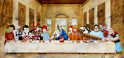 the last supper parody