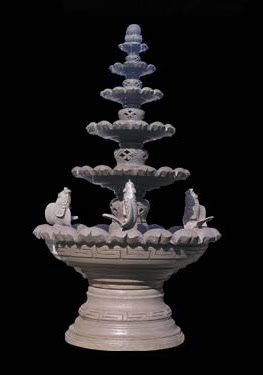 Water Lilies Fountain Story,water fountain, stone handicraft