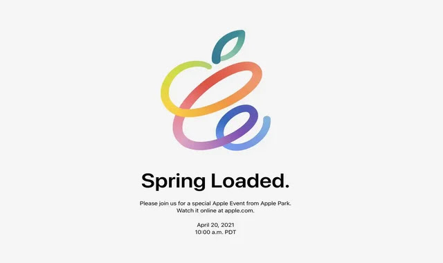 Apple officially announces its Spring Loaded event on April 20