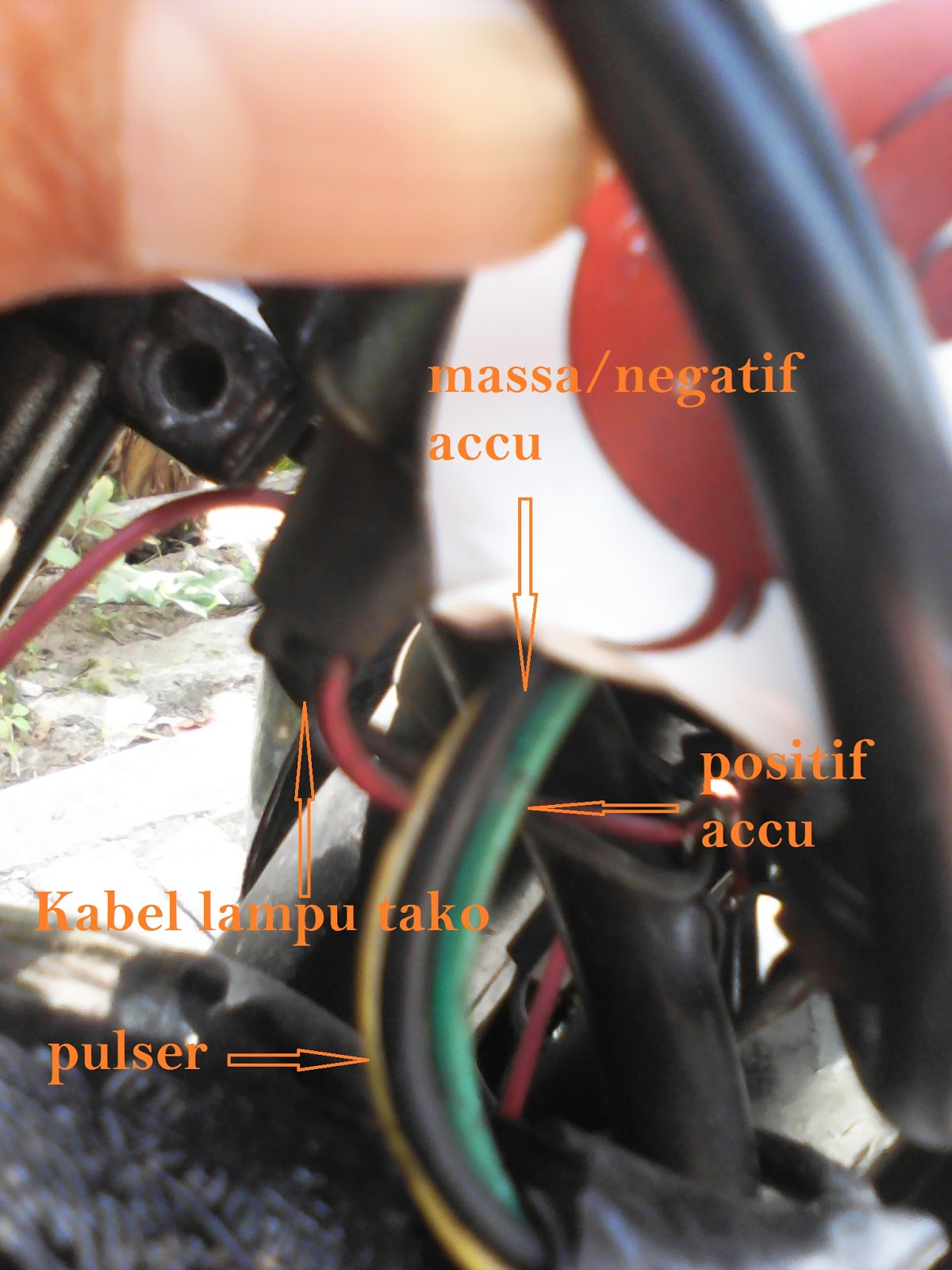 CeMeT Garage Pasang Sendiri Tachometer Variasi 5 Kabel Di Motor