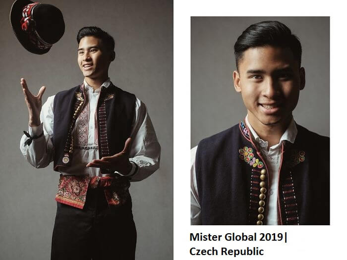 Impressive Pictures Of Mister Global Contestants Dressed In Their National Costumes, Resembling Video Game Bosses