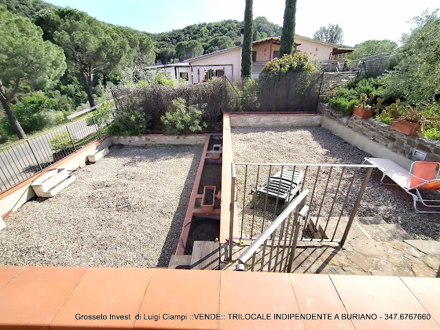 giardino Trilocale indipendente e con giardino in vendita a Buriano, Castiglione della Pescaia - Grosseto Invest Immobiliare
