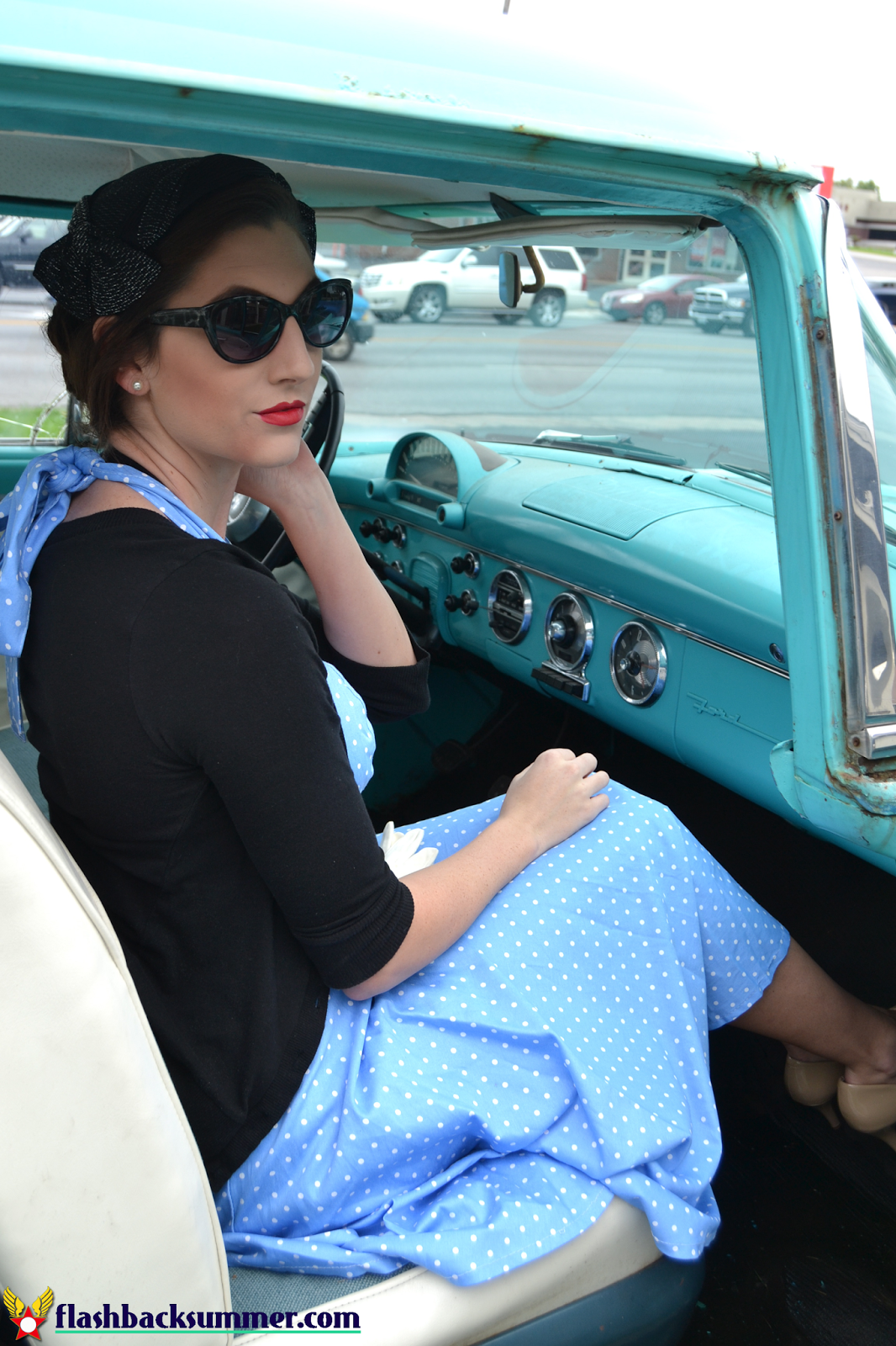 Flashback Summer: 1950s Hotel Photo Shoot - Best Western Route 66 Rail Haven, Elvis Motel