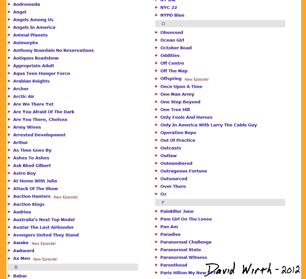 project free tv show list of episodes all free stream online