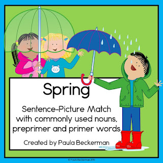 https://www.teacherspayteachers.com/Product/Spring-Sentence-Picture-Match-Reading-Center-KinderFriends-1715248