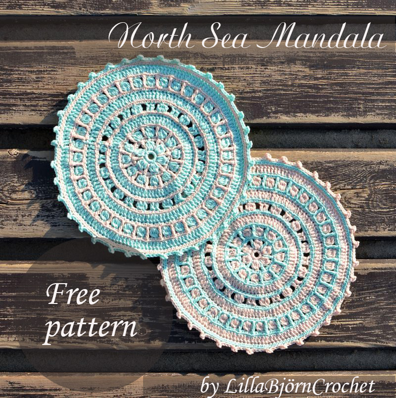 North Sea Mandala - Free crochet pattern - by LillaBjornCrochet