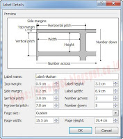 CARA MUDAH MEMBUAT LABEL KARTU UNDANGAN DENGAN MS WORD