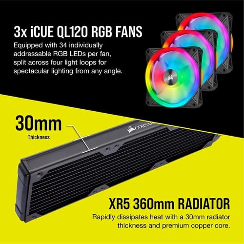 Corsair Hydro X Series XH305i Hardline Water Cooling Kit