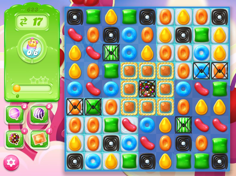 Candy Crush Jelly Saga level 623