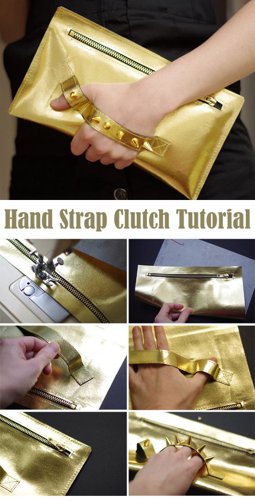 Hand Strap Clutch Bag Tutorial