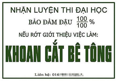 Tuyển tập biển quảng cáo độc nhất vô nhị tại Việt Nam