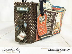 Cityscapes Mini ALbum, Graphic 45, Danielle Copley, Scrapbookmaven.com, photo 2