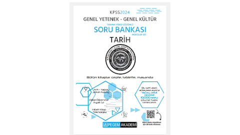 Pegem Tarih 2024 Soru Bankası | PDF İNDİR