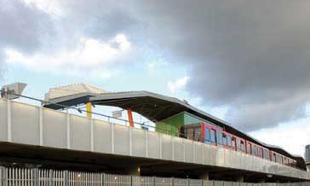 محطة ستراتفورد  |  Stratford DLR Station 