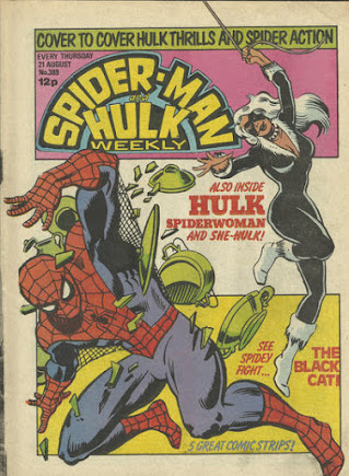 Spider-Man and Hulk Weekly #389, the Black Cat