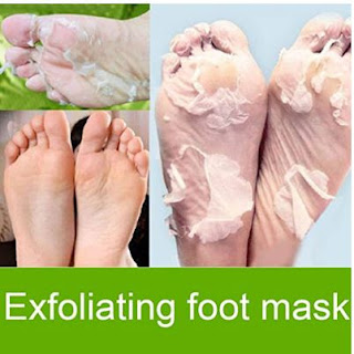 UPMIK Exfoliating Foot Peel Mask for Smooth Soft Touch Feet Peeling Away Dead Skin Remover Repair Rough Heels 