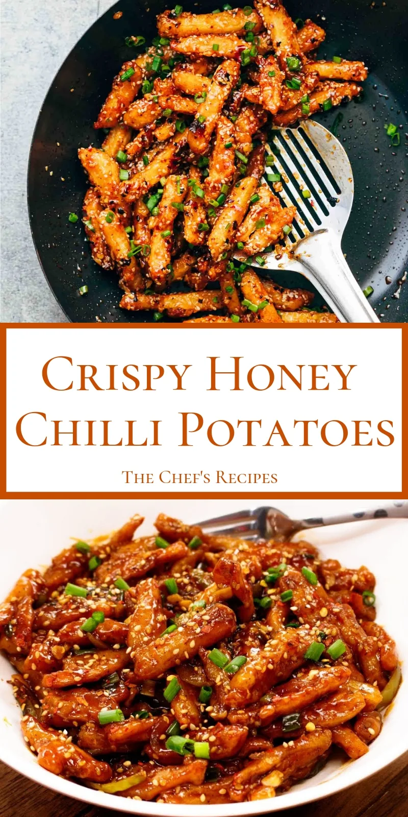 CRISPY HONEY CHILLI POTATOES          