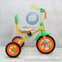 PMB 919S-P Safari BMX Tricycle with Back Seat Orange