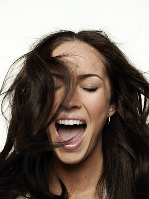 Megan Fox looks just a wee bit crazy