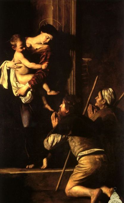 Resultado de imagen para la virgen de los pobres caravaggio