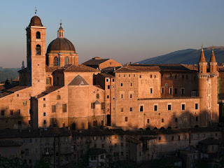 The beautiful Renaissance Ducal Palace in Urbino is one of the most important munuments in Italy
