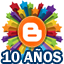 10 años Blogger