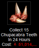 Chupacabra Teeth