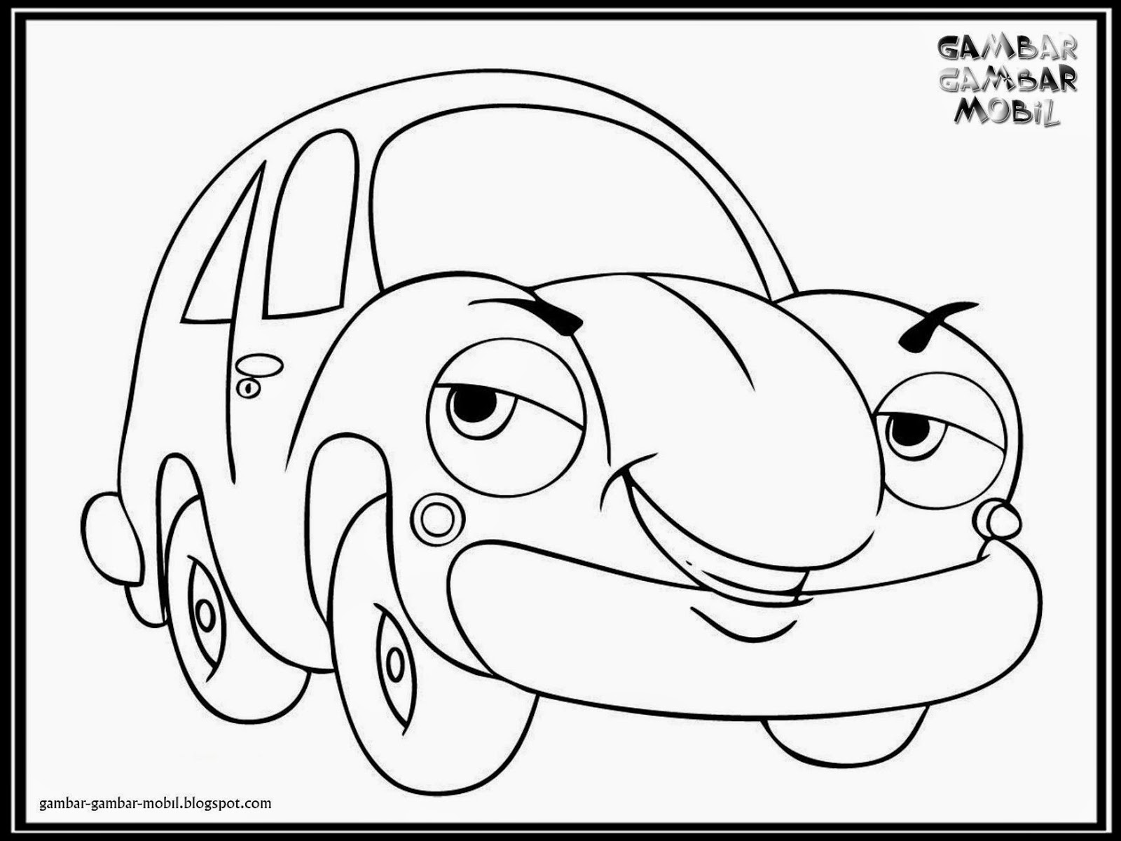 Gambar mobil kartun - Gambar Gambar Mobil