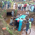 Car Plunges Off A Bridge With 4 People Inside In Akure This Morning (Photos)