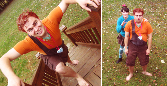 Homemade Halloween costumes - Wreck-It Ralph