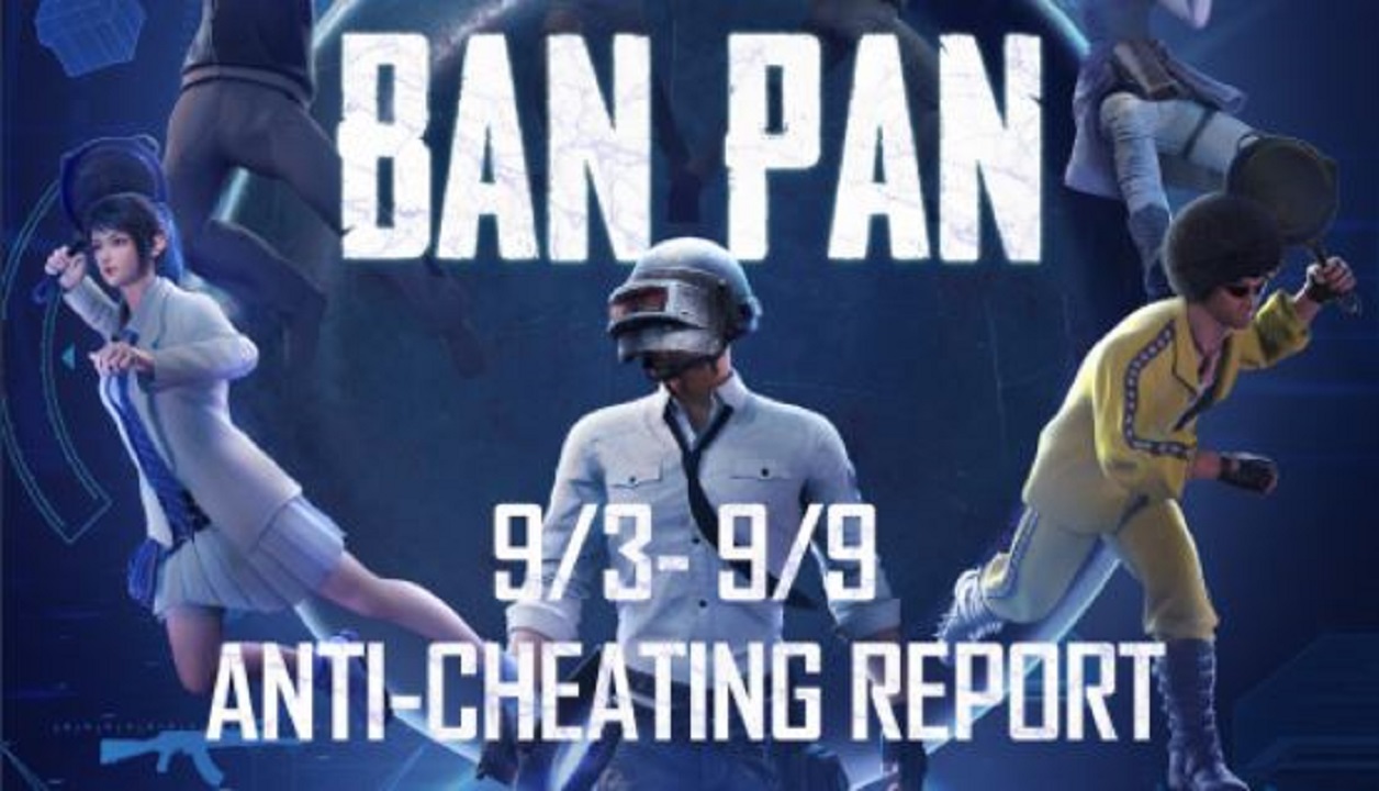 PUBG Mobile BAN PAN Report from Sep 3 to Sep 9