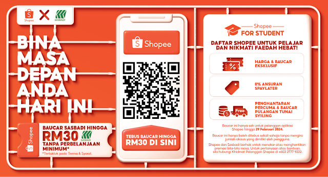 Shopee Memperuntukkan Sehingga RM50 Juta untuk Pelajar Malaysia