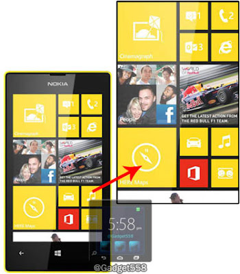 Cara screenshot Nokia Lumia 520