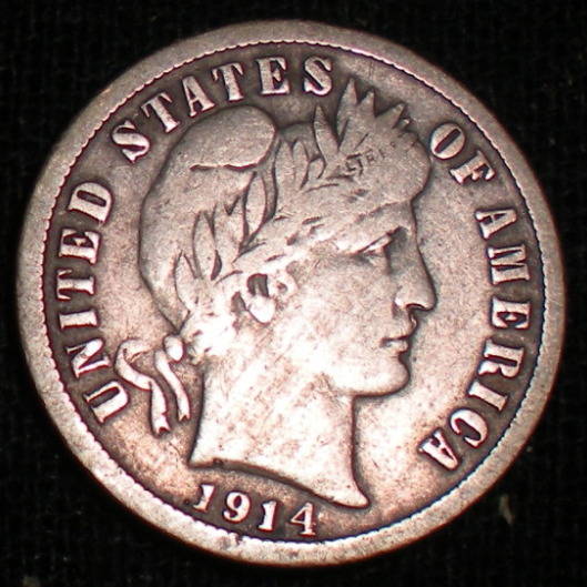 1914 Barber Dime2