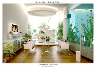 Best Dining Room Idea With Walls of White Themed-3