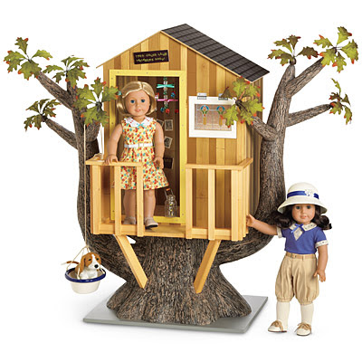 Living A Doll's Life : How To Make- Kit's Tree House (Lots of Photos)