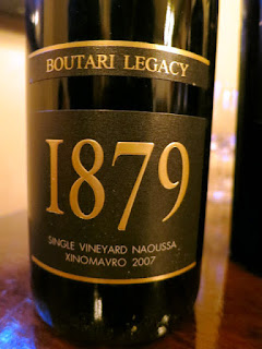 Boutari 1879 Legacy 2007 - PDO Naoussa, Greece (91 pts)