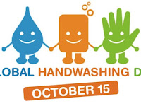 Global Handwashing Day - 15 October. 