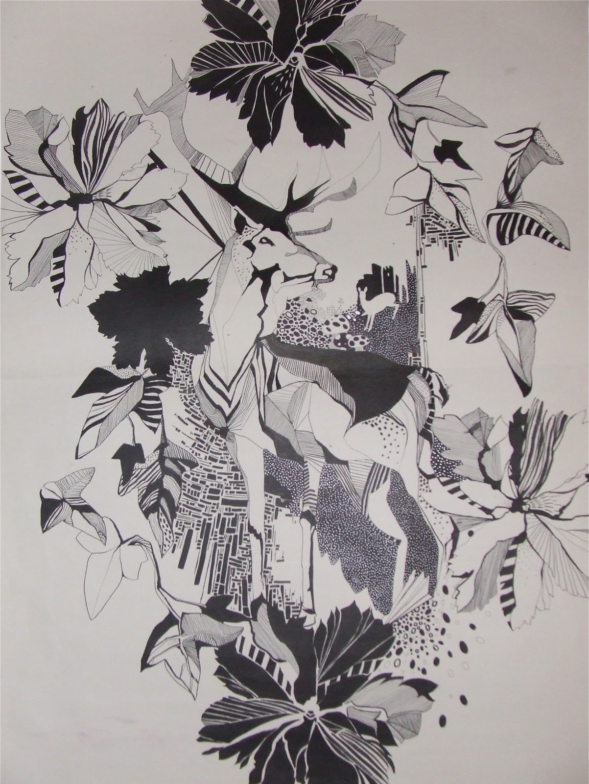 Hand printed wallpaper Selkirks Duke by Lynsey Jean Henderson