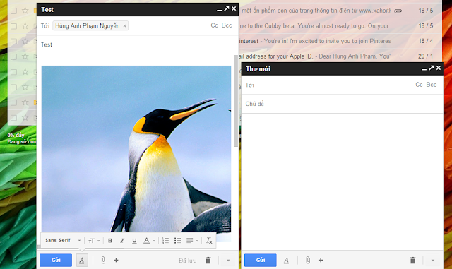 Sử dụng tính năng soạn nhiều thư cùng lúc trong Gmail 