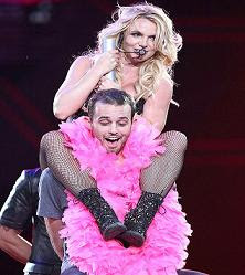 Britney Spears Gives Fan A Lap Dance On Stage