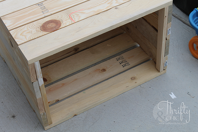 DIY Hidden printer storage in a cabinet! Make it whatever size you need to fit your space.