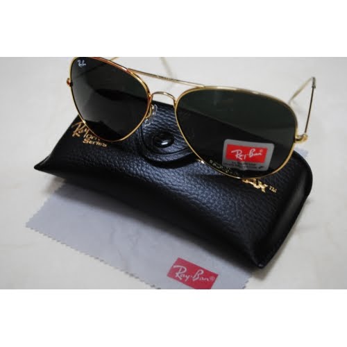 ray ban aviators gold frame. NEW RAY BAN AVIATOR 3025 GOLD