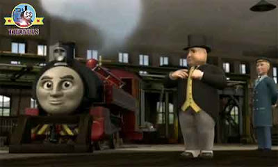 CGI Hero of the Rails Thomas the train film for kids Victor and the Sir Topham Hatt Sodor Steamworks