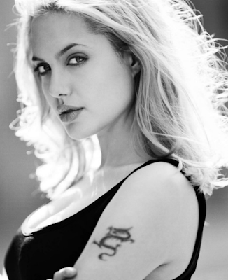 Gorgeous Angelina Jolie and Her Awesome Tattoos