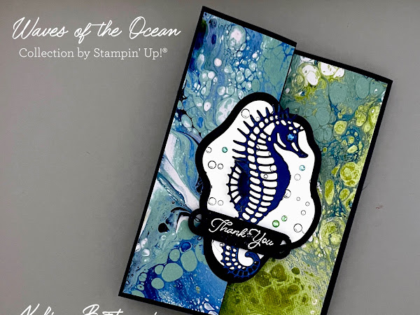 VIDEO: Waves by the Ocean Collection Fun Fold Card