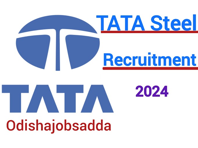 TATA Steel Recruitment 2024 ! Apply Online For Various Posts ! Salary 24,000/- Per Month ! TATA Steel New Job Updates 