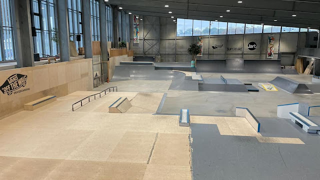 skatepark biarritz indoor 2021