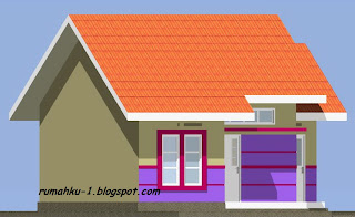 rumah minimalis denah rumah type 45/135