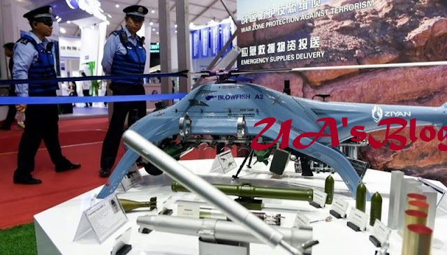 China Unleashes Drones Fitted With AK-47 Rifles